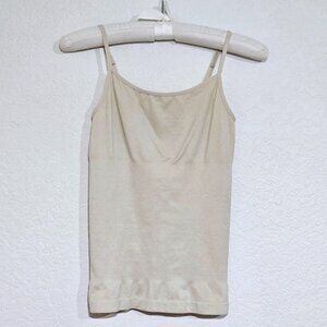 Soma Seamless Cami SMALL / MEDIUM Nude Shapewear Slimming Stretch Seam Free Tank